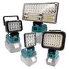 LED Work Light Spotlight with 1 USB Charging Port for Makita 18V Li-ion Battery Electric Torch Light for Camping Outdoor