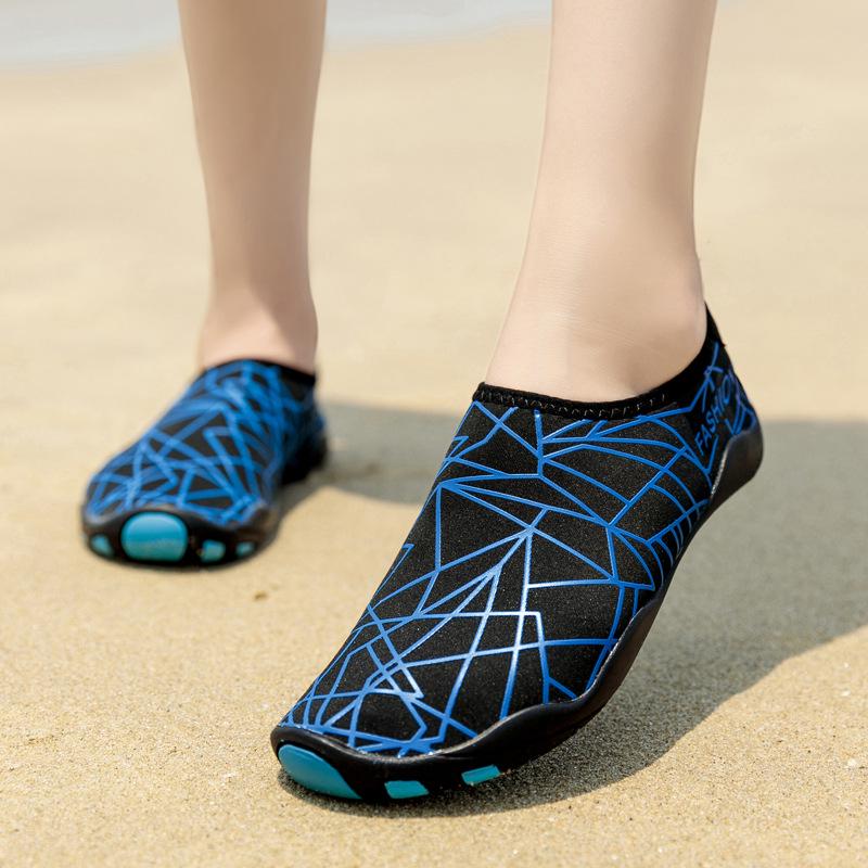 Unisex Beach & Water Sport Shoes: Diving, Snorkeling, Wading, Swimming, Soft Anti-Cut Barefoot Skin Shoes