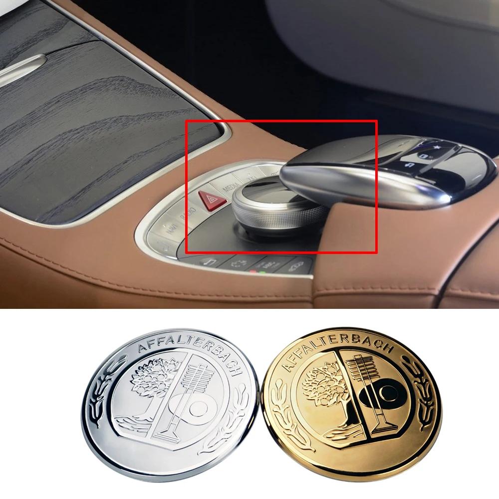 Car Interior Center Console Sticker Button Multimedia Sticker For W213 W212 W205 W211 W202 W177 AMG Sticker
