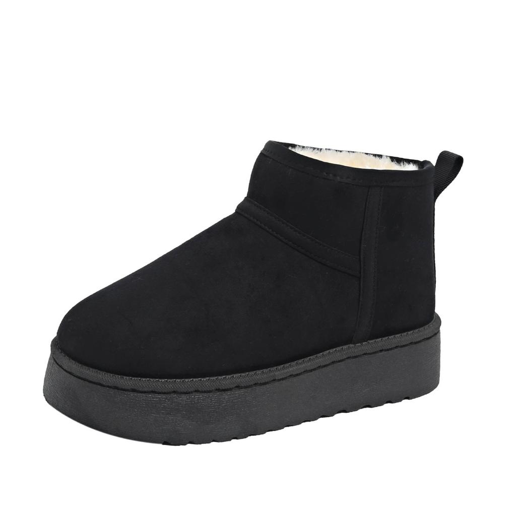 Winter snow boots women's high-top cotton boots thickened cold-resistant warm non-slip short boots new thick-soled velvet wholesale