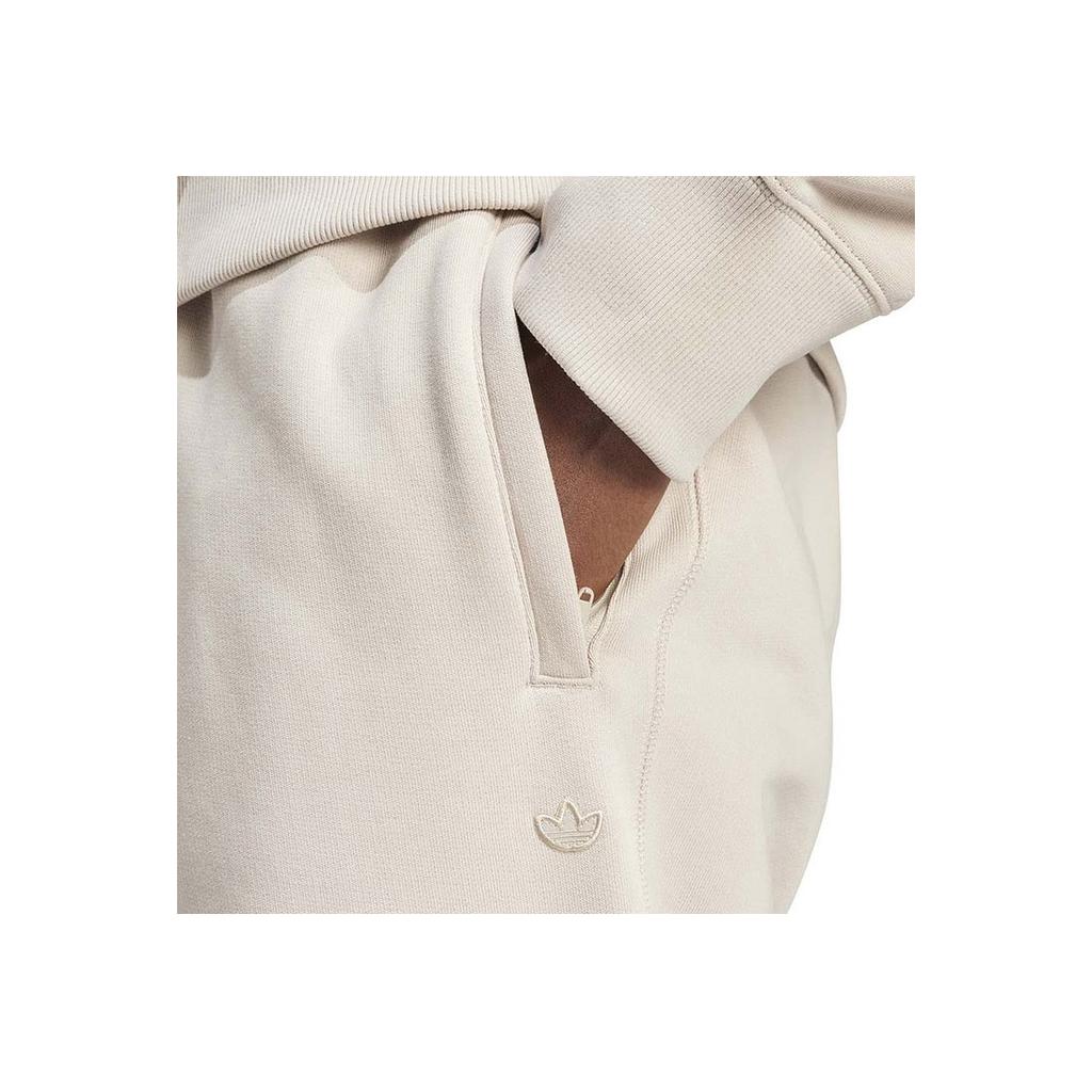 Adidas Originals Adicolor Contempo Solid Color Elastic Waist Cuffed Knit Sports Pants Men Pants Beige IR7887