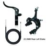 MAGICBROS Fixed Gear Bike Front and Rear Brake Set 22.2/31.8MM Caliper Brake Caliper Tube Length 260/1560MM Bicycle Accessories