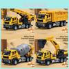 Kids Inertia Construction Vehicle With Extendable Crane And Alloy Body For Interactive Engineering Fun