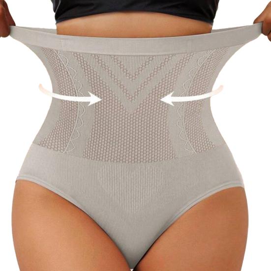 Tvarovací kalhotky pro ženy s vysokým pasem pro kontrolu bříška, bezešvé tvarovací kalhotky s efektem zvednutí boků a podporou zad, měkké prodyšné neviditelné tvarovací kalhotky