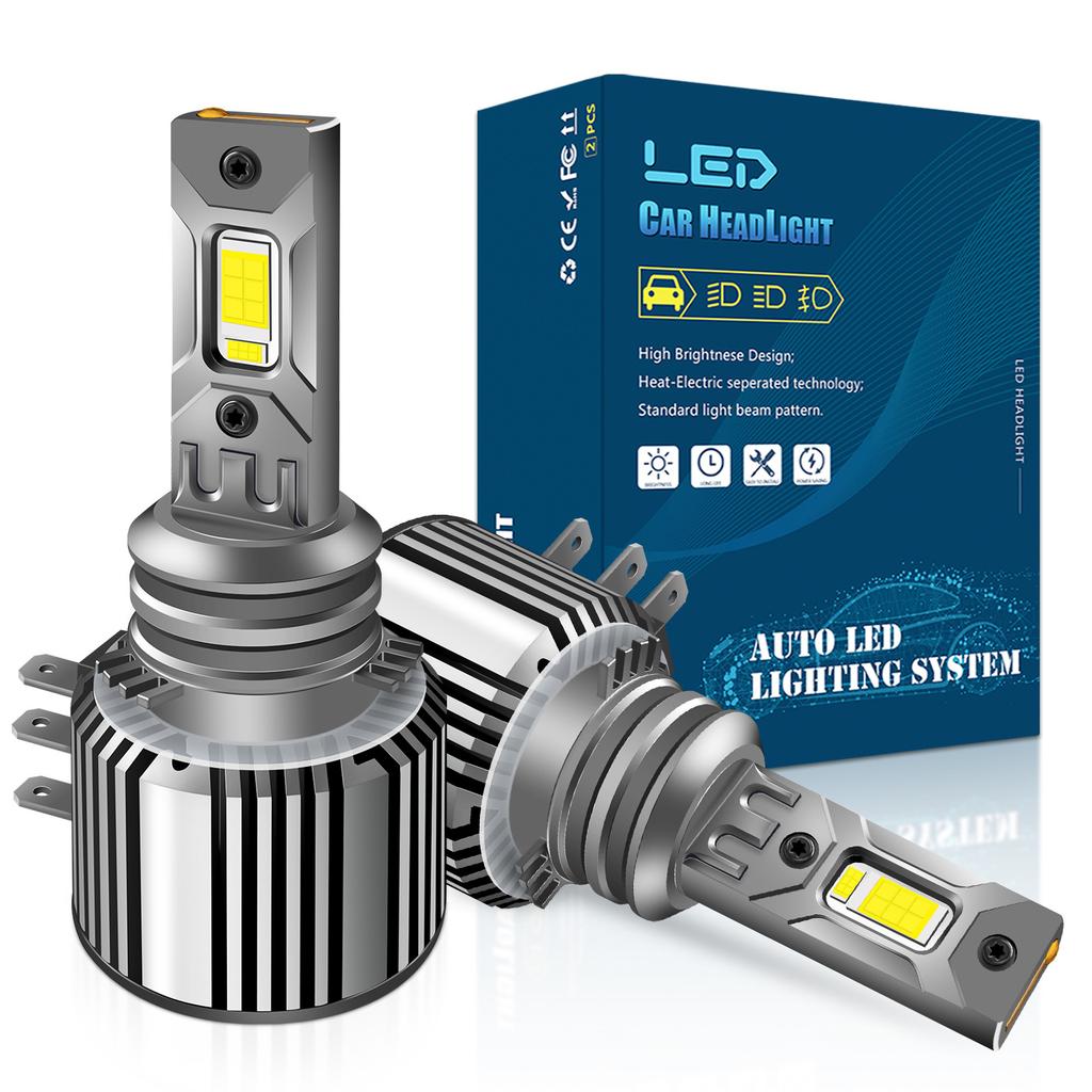 H15 Lights High Power in-line Integrated Decoding Car LED Headlights Golf Edge Headlights