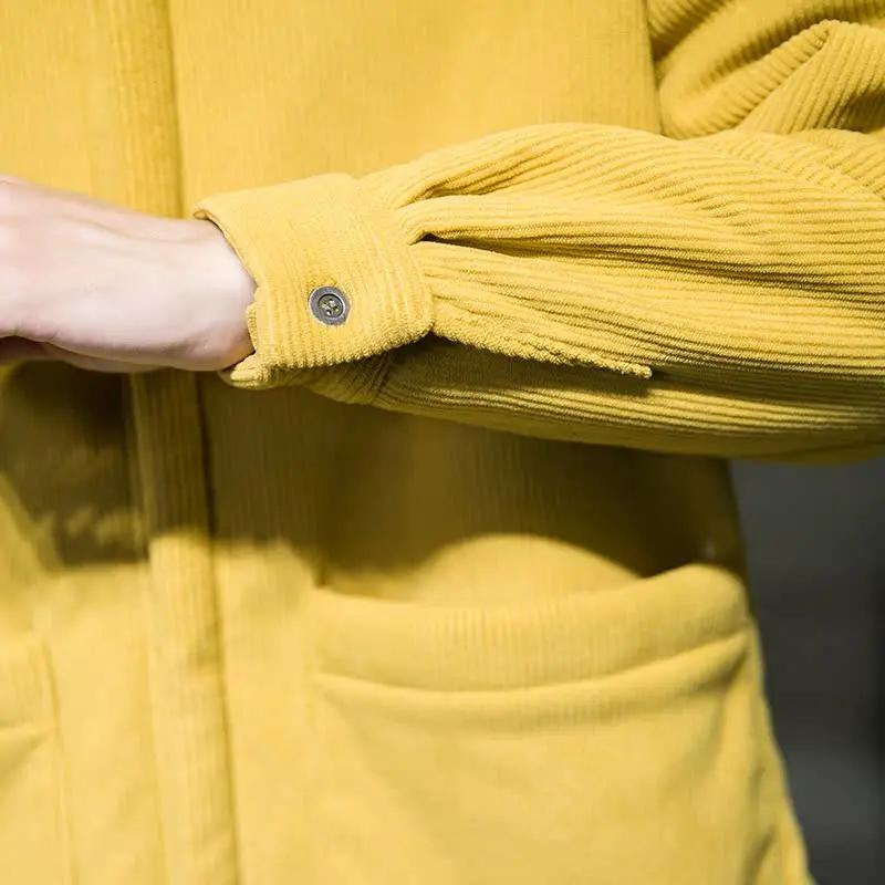 Men Casual Fleece Jacket Winter Men Warm Thick Jacket Mens Vintage Fashion Stand Collar Parkas Year Coat Chinese Style Red Coats