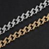 European and American Men's Exaggerated Diamond-shaped Gold Cuban Accessories Necklace Bracelet Jewelry Personalized Trend Jewelry Accessories 2026