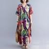 Plus Size Maxi Dress Summer Casual Loose Long Women