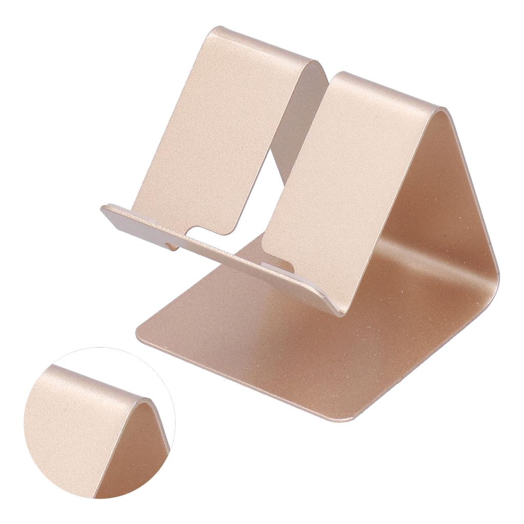 Cell Phone Holder Aluminum Alloy Lightweight and Portable Desk Phone Stand for Mobile Phones and Tablets