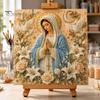 Christmas Home Decoration Faux Pearl Art Kit, DIY Snowman Painting 3D Festive Living Room Accents Xmas Scenes Crafting Project for Adults Beginners,