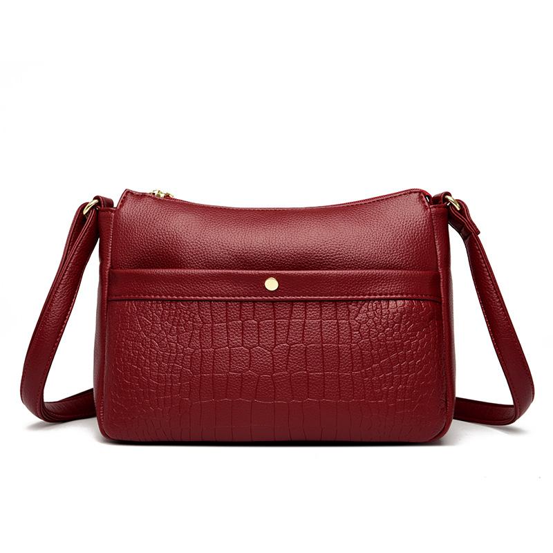 

Сумка из натуральной кожи для женщин, высококачественная, мягкая, кожаная, сумка через плечо для женщин, женская, модная сумка-мессенджер