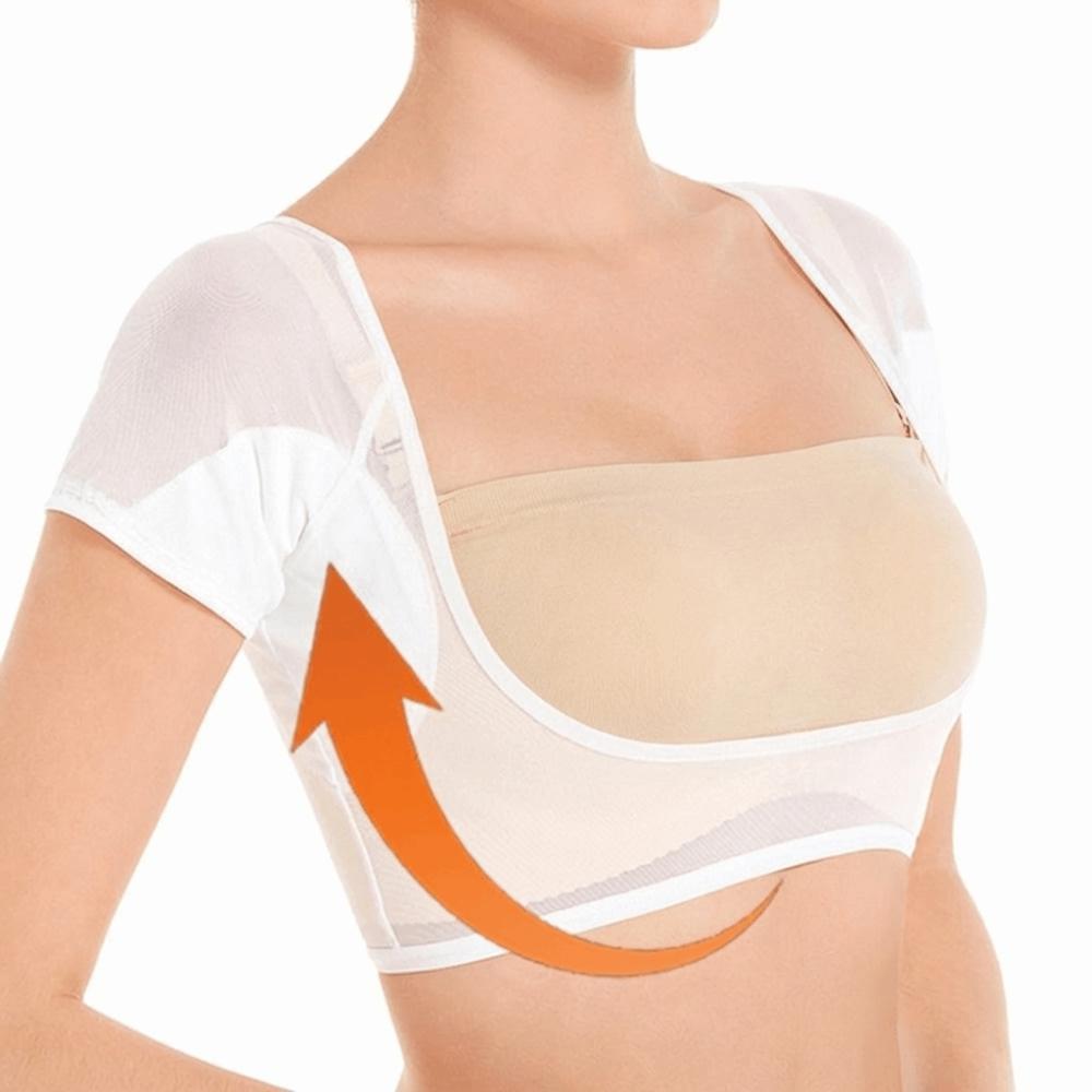 Washable T-shirt Shape Sweat Pads Ultra-thin Armpit Care Pads Vest Absorbent