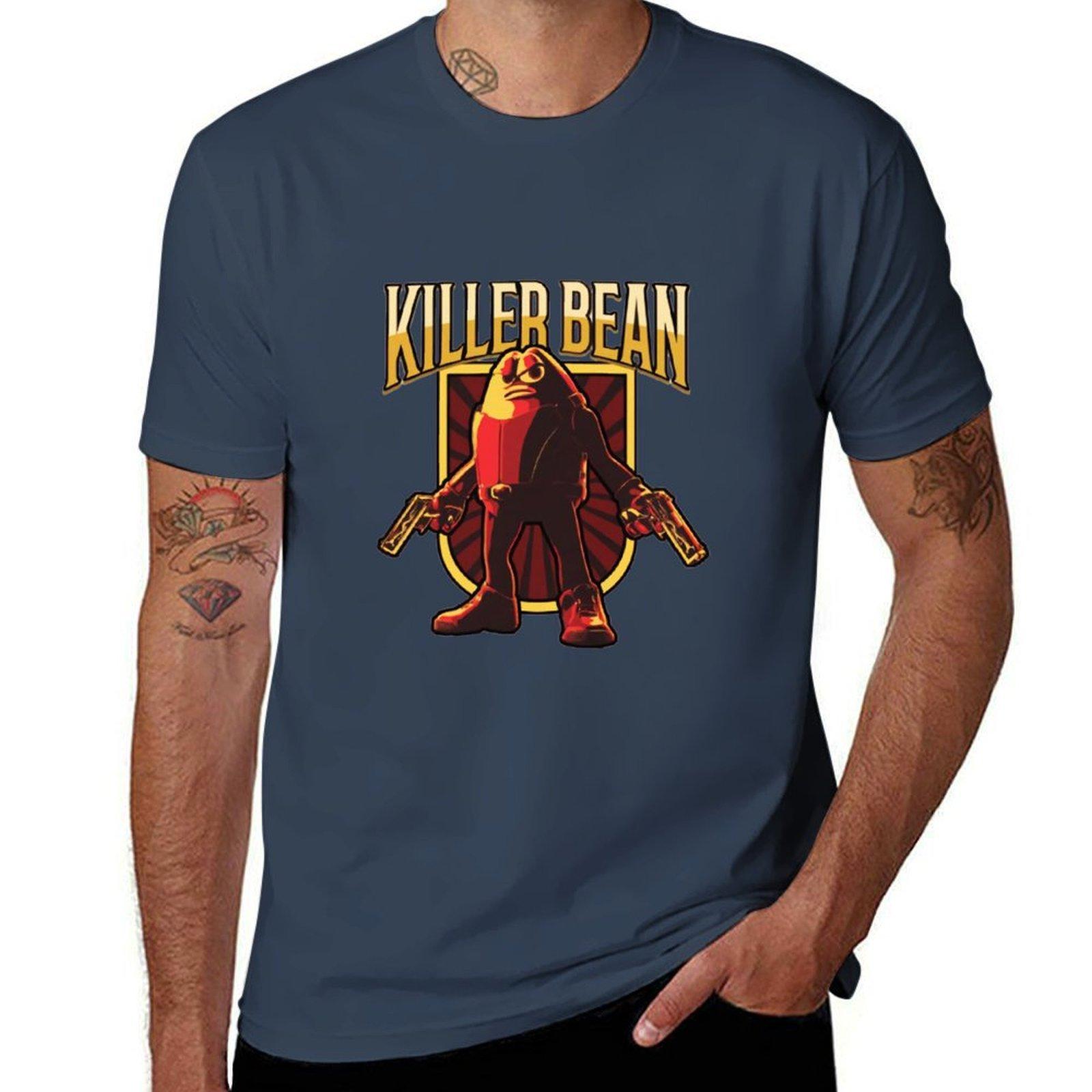 Bean the Killer TShirt Casual Fashion Short Sleeve Cotton TShirt S