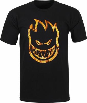 Spitfire Wheels BIGHEAD INFERNO Skateboard T Shirt BLACK Unisex T-Shirt