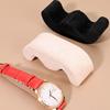 Elegant Deer Skin Cushion for Jewelry Exhibits Versatile Watch Display Holder