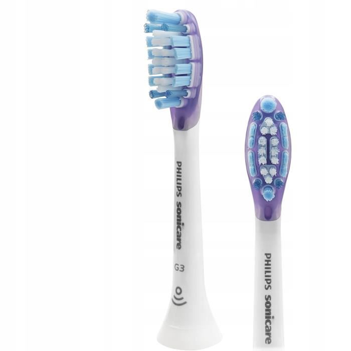 Brosse à dents tête de rechange - Philips - Sonicare HX9051 17 - soin gencives premium