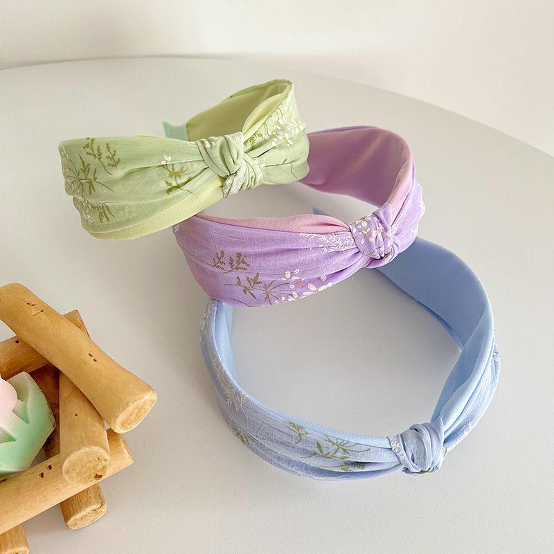 

Повязка для волос, аксессуары, повязка на голову, завязанные волосы, женские тканевые украшения, модные волосы