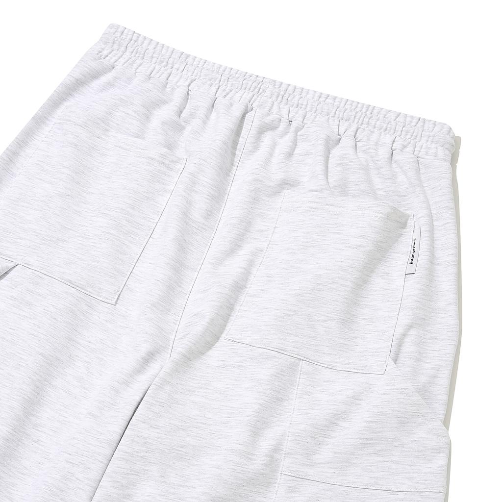 INTERCREW Tuck Detail Half Jersey Shorts W Grey Ita2Rm01Awg