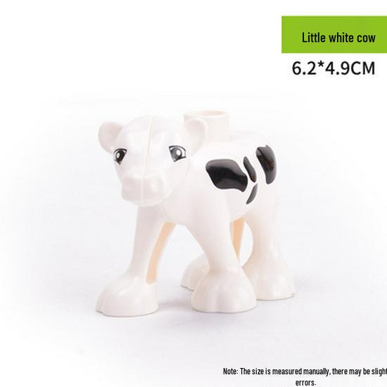 Gegele Lego-Compatible Building Blocks: Large Particles & Small Animal Accessories - Ocean, Zoo, Dinosaur Educational Toys