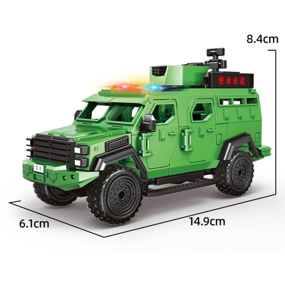 

Мировая война Армия Военные Солдаты Спецназ Броня Модель Транспортного средства Сборка Строительные блоки Кирпичики Детские игрушки Подарок