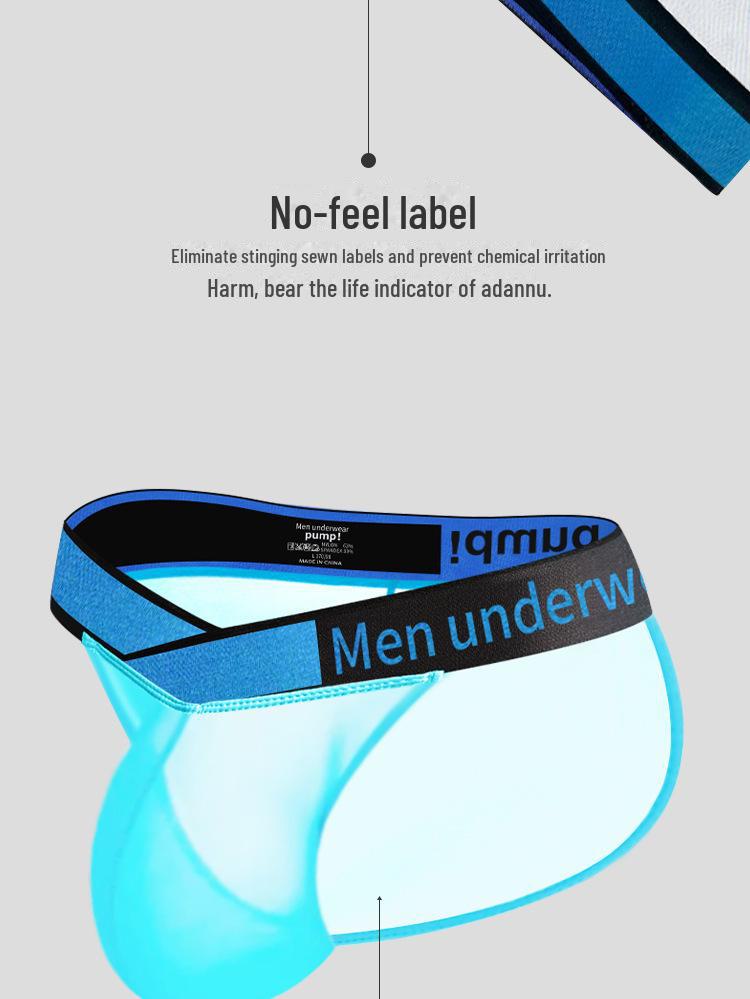 Men's Ultra-Thin Breathable Triangle Briefs & Sexy Translucent Leggings