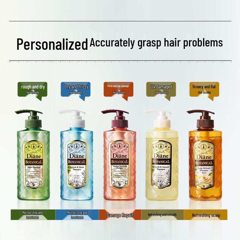 

Moist Diane Botanical Refreshing Scalp Shampoo