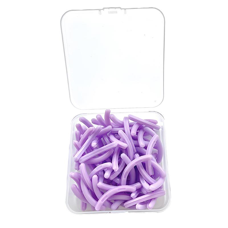 Colored Eyelashes Curler Replace Rubber 30Pcs/Box Black White Blue Elastic Eyelash Curler Replacement Rubber Strips Accessories
