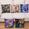 Bunte Cartoon Sexy Mädchen Kissenbezug Sofa Iron Man Kissenbezug Dekor Kissenbezug Kissenbezüge Kissenbezug