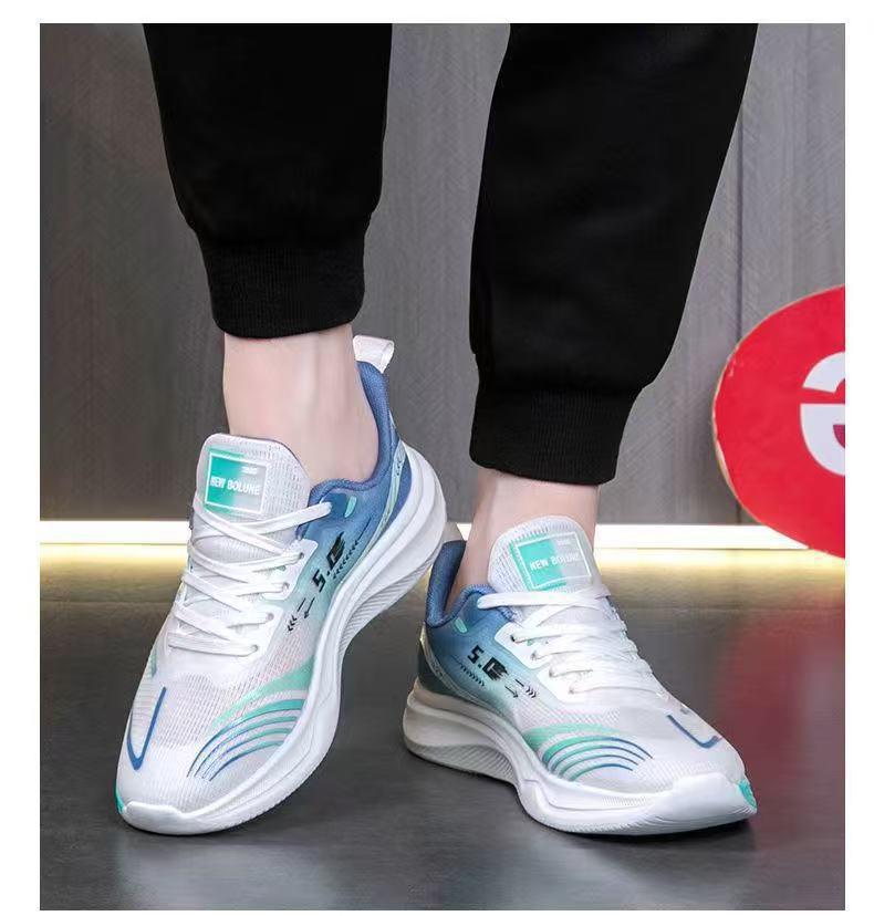 Men's Autumn Leather Casual Sneakers - Trendy, Simple Design for Walking and Shopping