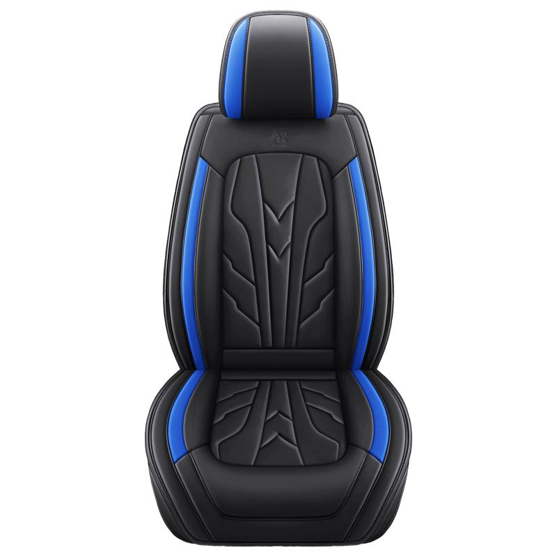 Single Full Coverage Car Seat Cover Premium Faux Leather Material, Fits Most Sedans/SUVs, Enhances Interior, 5 Colors Available