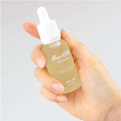 Peel-Off Base One Kill Remover 30ml 1.01oz Gel Nail, K-Beauty, Sample