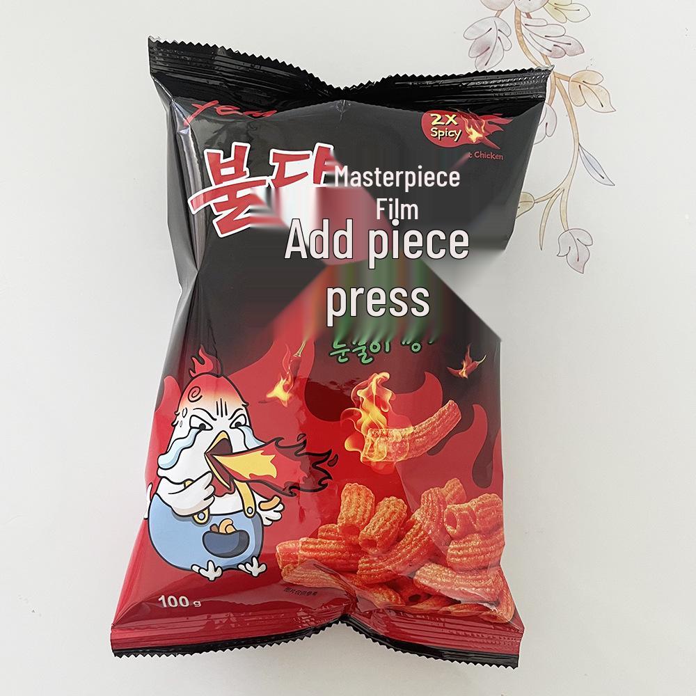 Snack Coreani Zero - Strisce di Torta di Riso Saltate Piccanti - 100g Sapore Dolce & Piccante