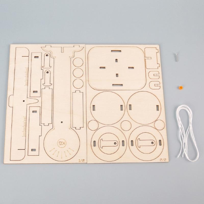 Wooden Math Balance Scale Educational Toy for Kids Building Skills Learning Addition Subtraction Weight Comparison