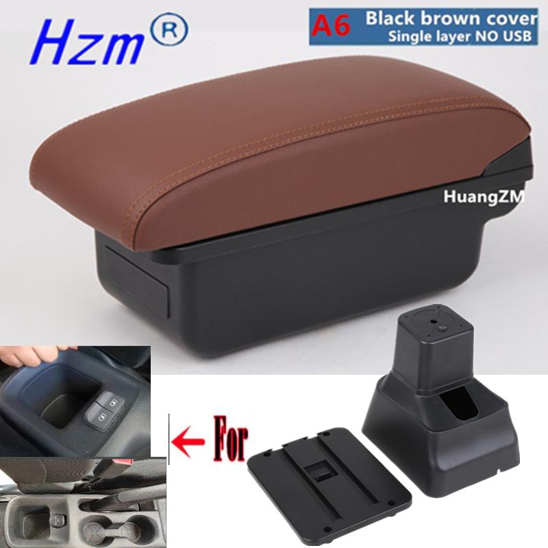 For Nissan Versa Armrest Box Almera 2020-2024 Central Console Storage Box Ashtray Cup Holder PU Leather USB Charging LED