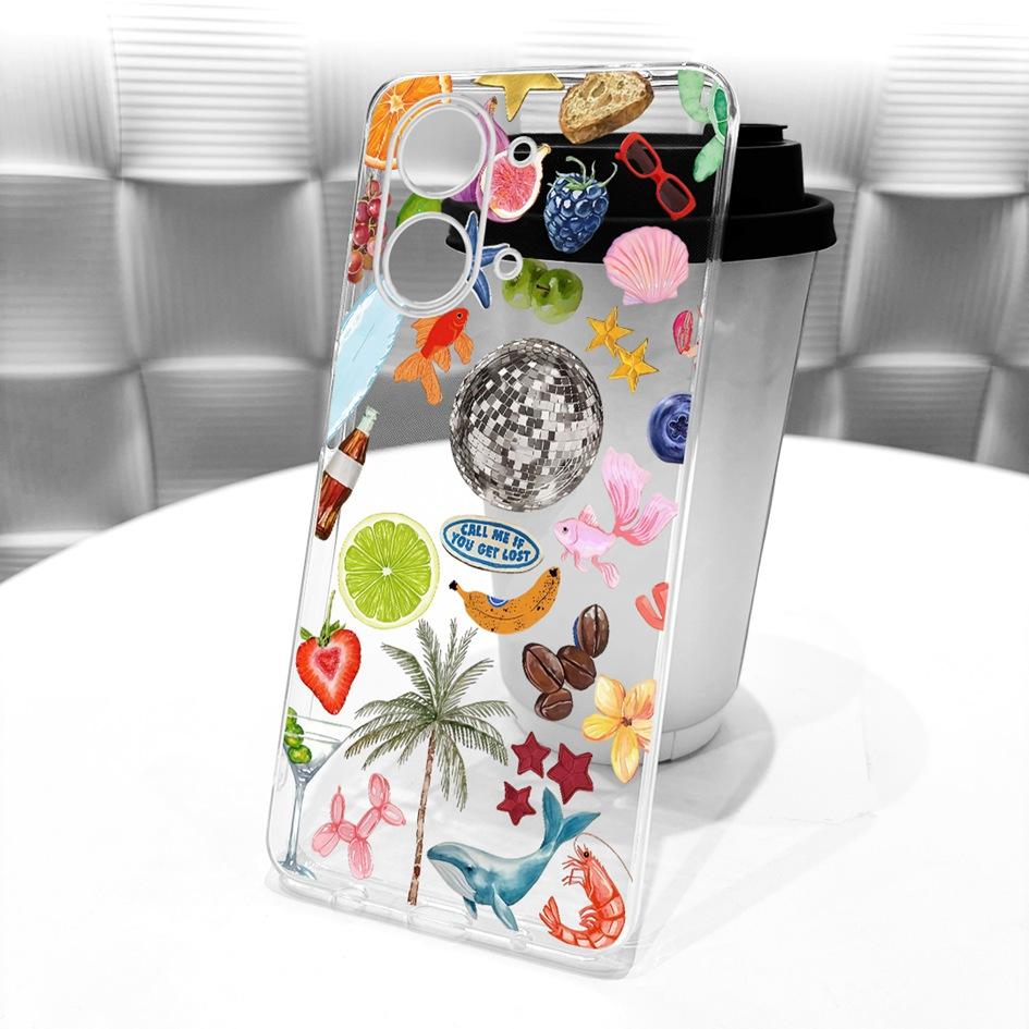 For Xiaomi Poco X8 Pro Max Case 6.83 inch Fashion Bowknot Flower Soft Slim Silicone Protective Cover For Redmi Turbo 5 Max Funda