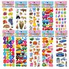 10~100PCS 3D Dinosaur Stickers for Kids Toys Home Wall Decor Cartoon Sticker Scrapbooking Notebook Diary Label Decoration TMZ