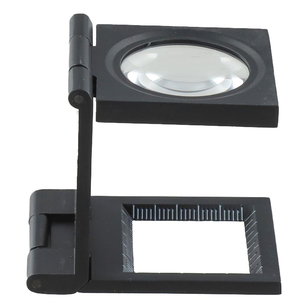 For Detailed Viewing Folding Magnifier Compact Portable Magnifying Glass Compact Magnifier Easy To Carry For Hobbies And Crafts