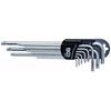 Ts-Star Schraubenschlüssel-Satz - BGS - 9 Teile - Stahl - Grau - Torx