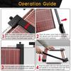 A4 Paper Cutter Guillotine Paper Cutter 30.5cm Cutting Heavy Duty Paper Slicer with Safety Blade Lock for Cards.