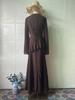 Elegant 2025 Autumn Long Sleeve Slim Fit Waist-cinching Dress for Women