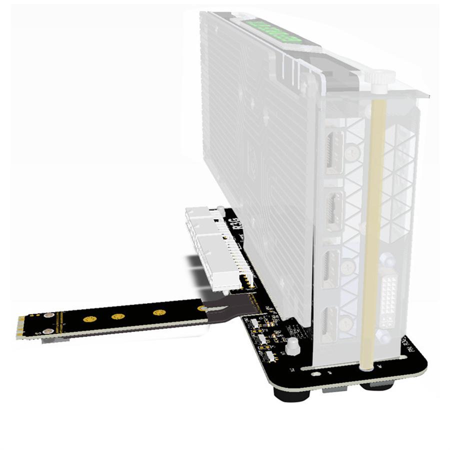 Graphics Card External Adapter Board Extension Cable For ITX/STX Motherboard NUC