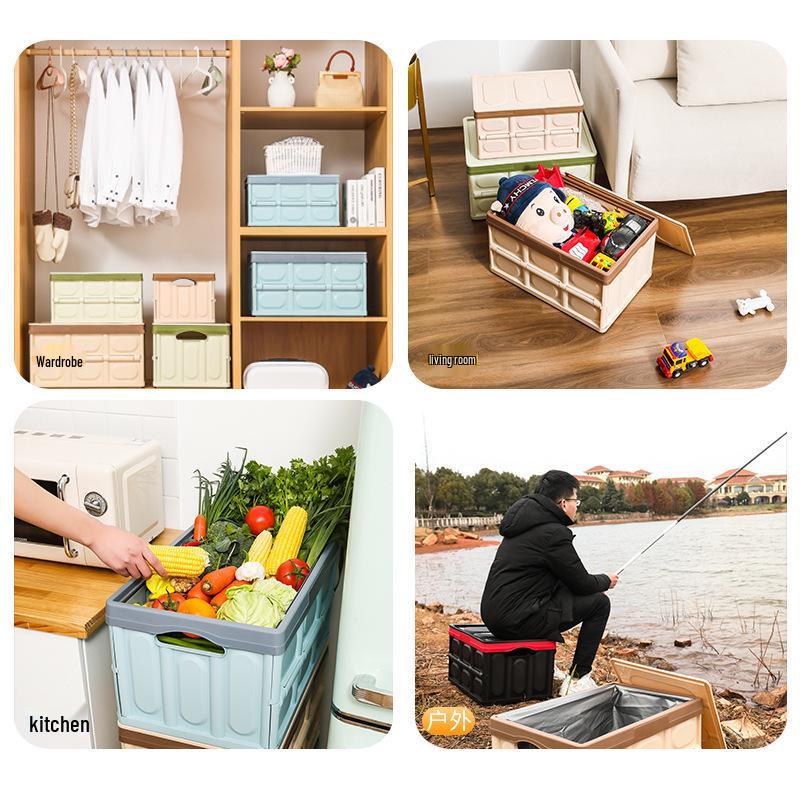 Car Rear Trunk Organizer and Storage Box