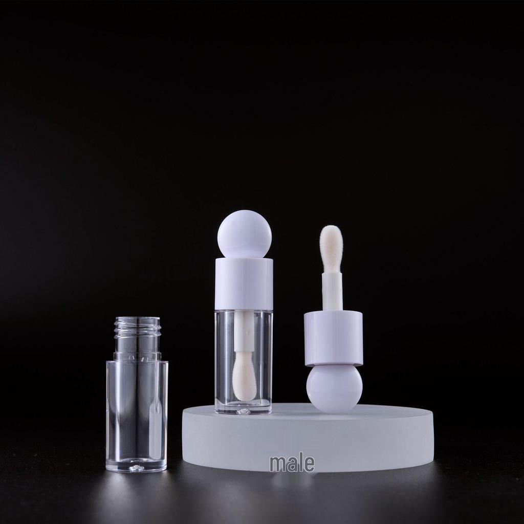 Large Brush Lip Gloss & Eyeliner Tube - Thick, Empty Container for Cross-Border Bestsellers