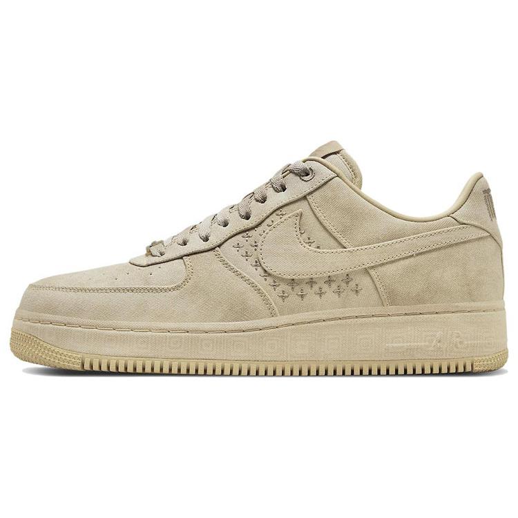 New Nike Air Force 1 Low NAI KE Tan Canvas DV4247-211