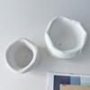 Candles Holder Resin Mold,Cement Gypsum Flower Pot Silicone Molds Epoxy Resin Casting Molds for DIY Jewelry Storage Box