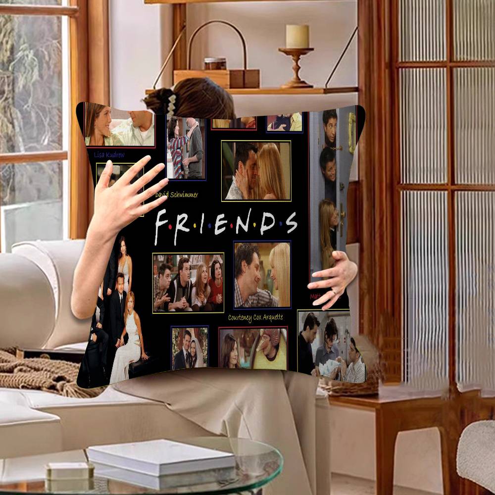 Friends Tv Show Cushion Cover Polyester Sofa Cushions Decorative Throw Pillows Home Decoration Pillowcover