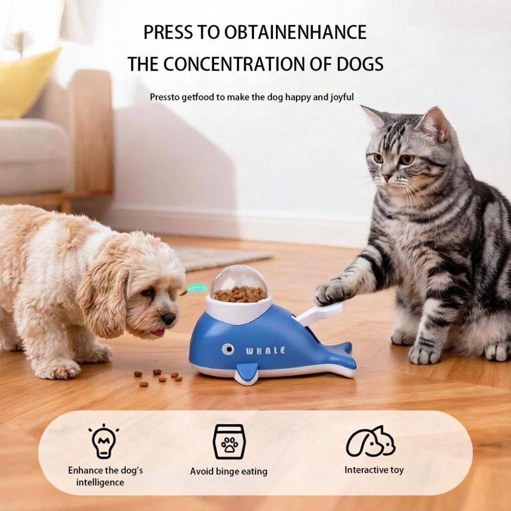 Slow Feeding Cat Treat Dispenser Behavior Training Interactive Pet Toy  Pet Supplies