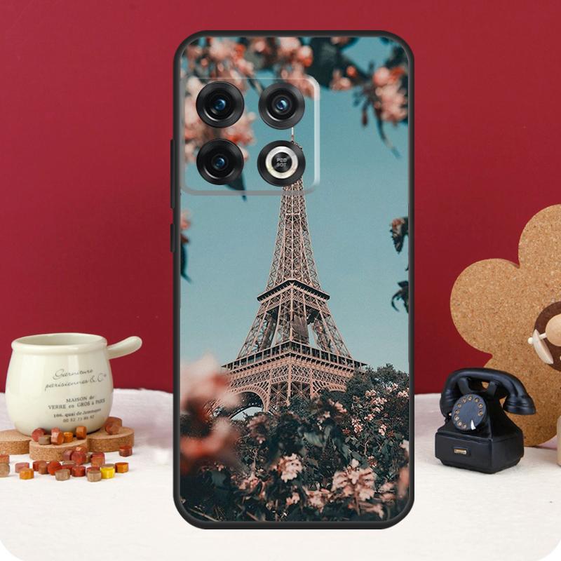 France Eiffel Tower In Paris Cover For OnePlus Nord CE 2 3 4 Lite N10 N20 N30 OnePlus 13 12 11 10 Pro 10T 8T 12R 13R Case