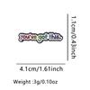 1pc Lapel Enamel Pins and Brooches Badge Pins for Backpacks Bags Backpack Cool Decoration Friend for Gifts