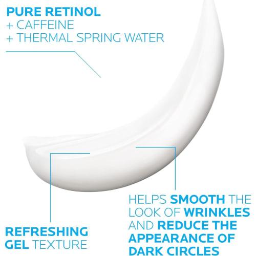 La roche-posay la roche-posay [eye cream] ledamic r eye cream sensitive skin sagging aging care retinol adenosine 15ml  x 1